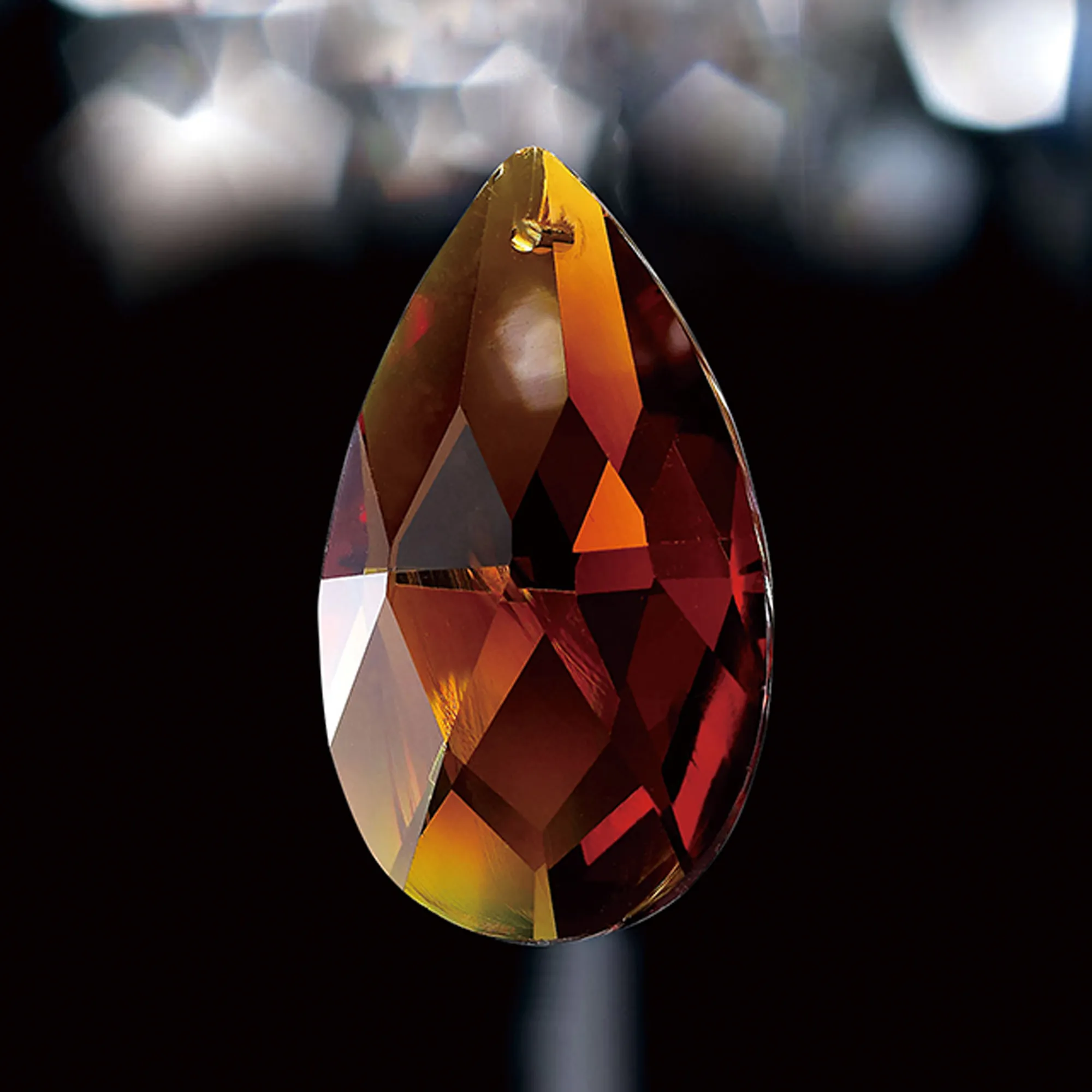 Crystal Pendalogue, No Ring Or Pin Included 38mm C20033  Diyas Crystal Pendalogue
